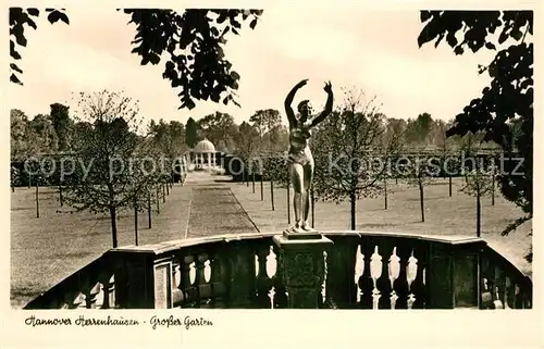 AK / Ansichtskarte Herrenhausen_Hannover Grosser Garten Herrenhausen Hannover