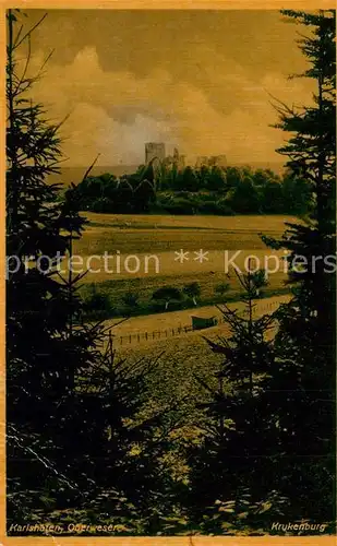 AK / Ansichtskarte Karlshafen_Bad Krukenburg Karlshafen_Bad