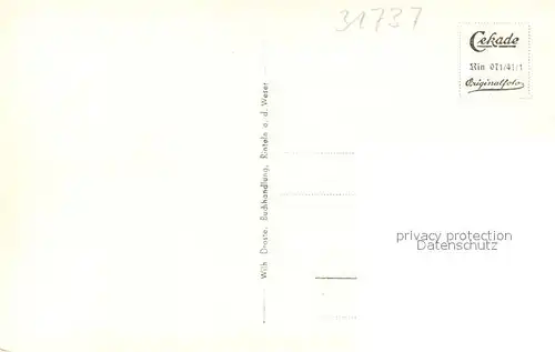 AK / Ansichtskarte Rinteln Abendstimmung Rinteln