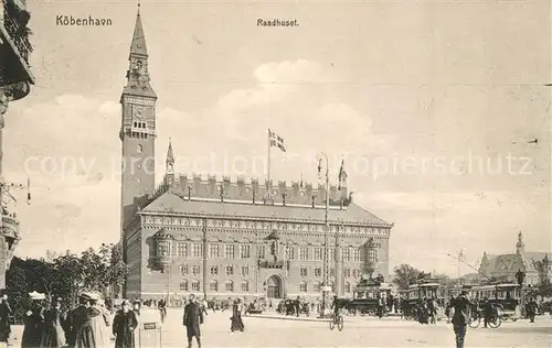 AK / Ansichtskarte Kobenhavn Raadhuset Kobenhavn