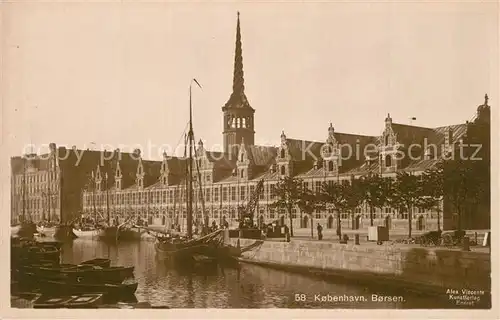 AK / Ansichtskarte Kobenhavn Boersen Kobenhavn