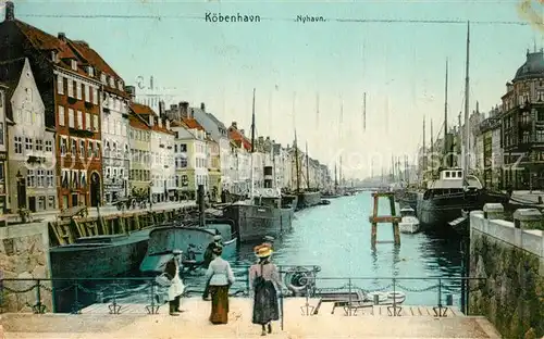 AK / Ansichtskarte Kobenhavn Nyhavn Kobenhavn