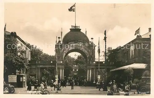 AK / Ansichtskarte Kobenhavn Indgangen Tivoli Kobenhavn