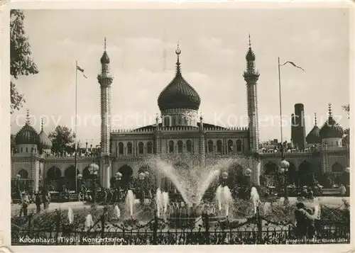 AK / Ansichtskarte Kobenhavn Tivoli Koncertsalen Kobenhavn