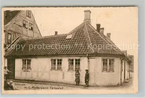 AK / Ansichtskarte Odense HC Andersens Fodested Odense