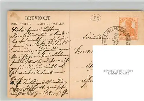 AK / Ansichtskarte Fano_Bad Stadtansicht 