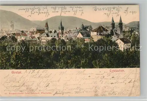 AK / Ansichtskarte Goslar Panorama Goslar