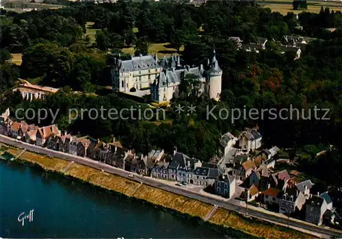 AK / Ansichtskarte Chaumont sur Loire Chateau vue aerienne Collection Les Chateaux de la Loire Chaumont sur Loire