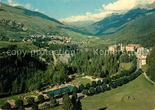 AK / Ansichtskarte Scuol_Tarasp_Vulpera Alpines Heilbad Station thermale des Alpes Fliegeraufnahme Scuol_Tarasp_Vulpera