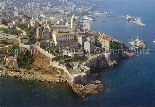 AK / Ansichtskarte Bastia La Citadelle vue aerienne Bastia
