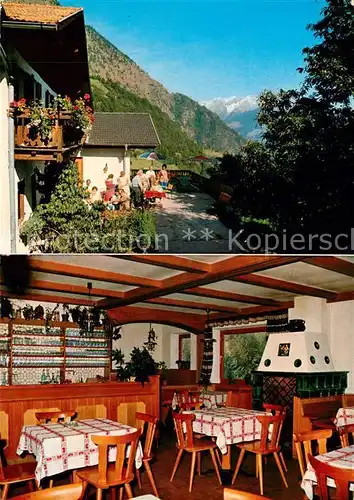 AK / Ansichtskarte Vellau Gasthof Kienegg Gaststube Alpen Vellau
