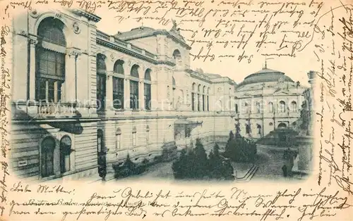 AK / Ansichtskarte Baden Baden Stadtpanorama Baden Baden