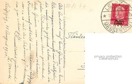 AK / Ansichtskarte Leipzig Augustusplatz Europahaus Leipzig