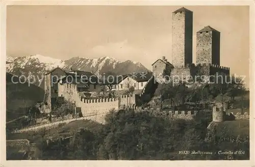 AK / Ansichtskarte Bellinzona Castello d Uri Bellinzona