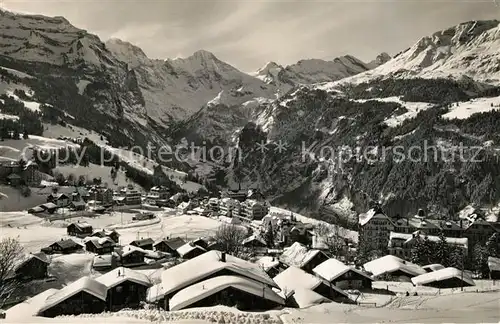 AK / Ansichtskarte Wengen_BE Grosshorn Breithorn Wengen_BE