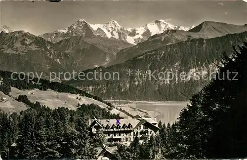 AK / Ansichtskarte Beatenberg Hotel Post Beatenberg