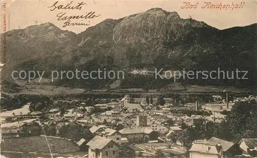AK / Ansichtskarte Bad_Reichenhall Panorama Bad_Reichenhall
