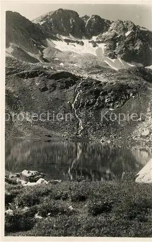 AK / Ansichtskarte Parpaner_Weisshorn Urdensee Parpaner Weisshorn