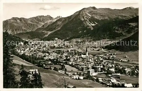 AK / Ansichtskarte Davos_GR Seehorn Hoernli Rhaetikon Davos_GR