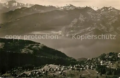 AK / Ansichtskarte Beatenberg Jungfrau Bluemlisalp Beatenberg