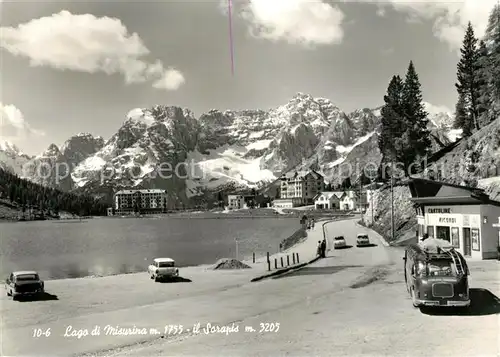 AK / Ansichtskarte Lago_di_Misurina Il Sorapis Lago_di_Misurina