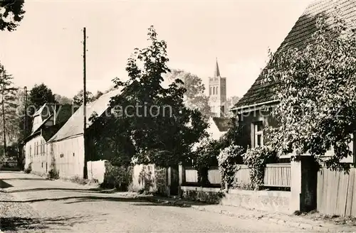 AK / Ansichtskarte Burgstall_Tangerhuette Mittelstrasse Burgstall_Tangerhuette