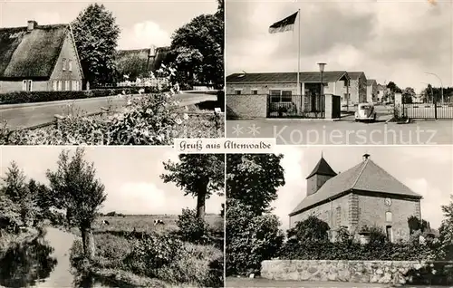 AK / Ansichtskarte Altenwalde Hauptstrasse Kaserne Panorama  Altenwalde