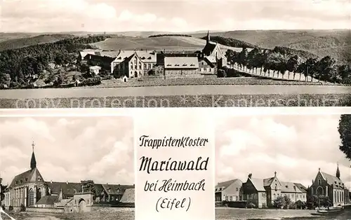AK / Ansichtskarte Heimbach_Eifel Trappistenkloster Mariawald Heimbach Eifel