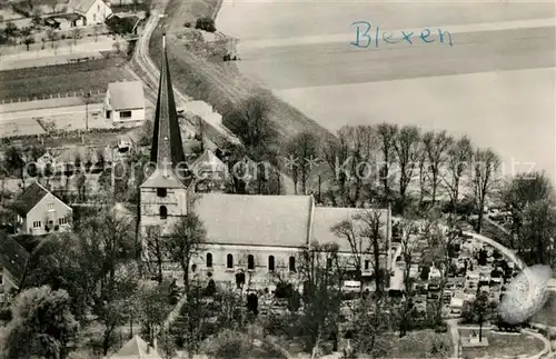 AK / Ansichtskarte Blexen Ev Kirche Blexen