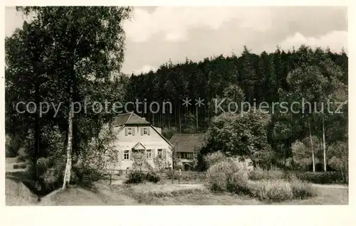 AK / Ansichtskarte Klosterlausnitz_Bad Gaststaette Meuschkensmuehle im Muehltal Klosterlausnitz_Bad