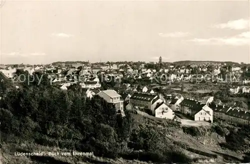 AK / Ansichtskarte Luedenscheid Blick vom Ehrenmal Luedenscheid