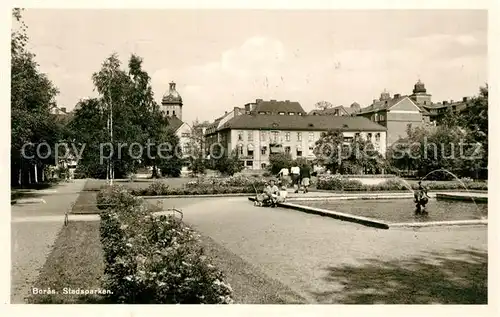AK / Ansichtskarte Boras Stadtsparken Boras