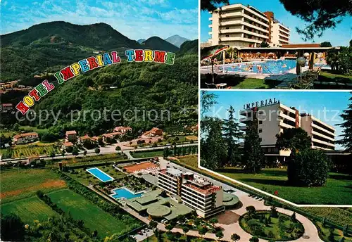 AK / Ansichtskarte Montegrotto_Terme Hotel Imperial Terme Fliegeraufnahme Montegrotto Terme