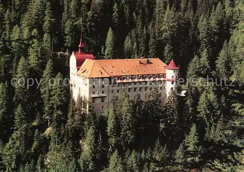 AK / Ansichtskarte Sent Hotel Val Sinestra Engadin Fliegeraufnahme Sent