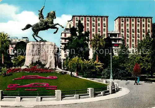 AK / Ansichtskarte La_Spezia Monumento a Giuseppe Garibaldi Reiterstandbild La_Spezia
