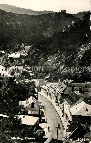 AK / Ansichtskarte Klausen_Moedling Panorama Klausen_Moedling