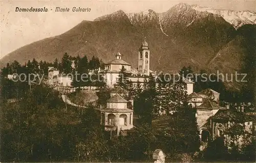 AK / Ansichtskarte Domodossola Mont Calvario Domodossola