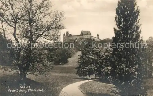 AK / Ansichtskarte Coburg Veste Coburg