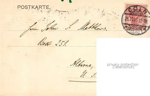 AK / Ansichtskarte Koeln_Rhein Denkmal Kaiserin Augusta Koeln_Rhein