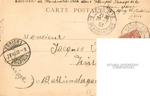 AK / Ansichtskarte Paris Raffet Paris