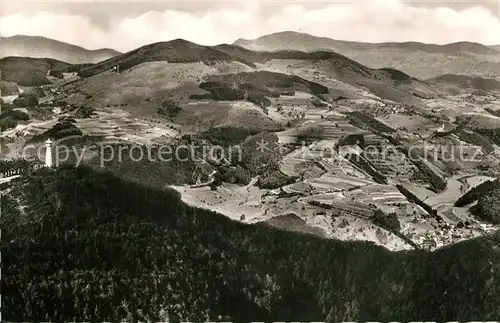 AK / Ansichtskarte Schopfheim Hohe Moehr Zeller Belchen Blauen Schopfheim