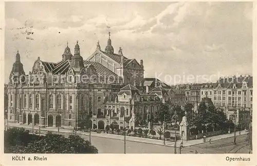 AK / Ansichtskarte Koeln_Rhein Opernhaus Koeln_Rhein