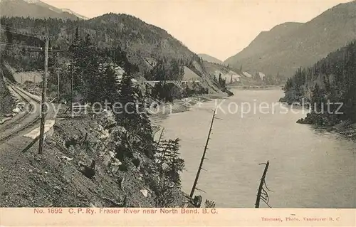 AK / Ansichtskarte British_Columbia North Bend Fraser River British Columbia