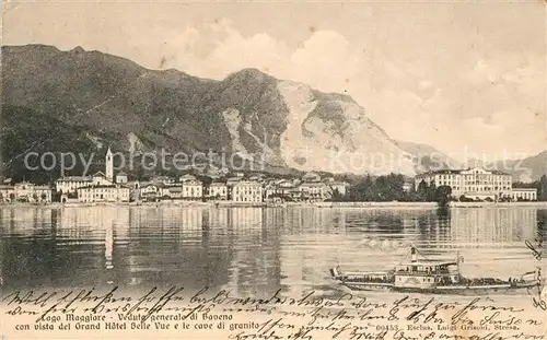 AK / Ansichtskarte Baveno_Lago_Maggiore Grand Hotel Belle Vue  Baveno_Lago_Maggiore