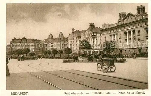 AK / Ansichtskarte Budapest Freiheitsplatz Budapest