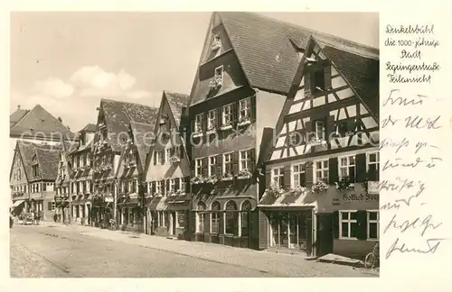 AK / Ansichtskarte Dinkelsbuehl Segringrstrasse Dinkelsbuehl