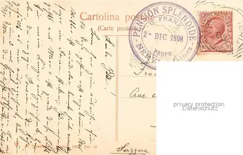 AK / Ansichtskarte Nervi Panorama Nervi