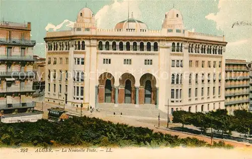 AK / Ansichtskarte Alger_Algerien La Nouvelle Poste Alger Algerien