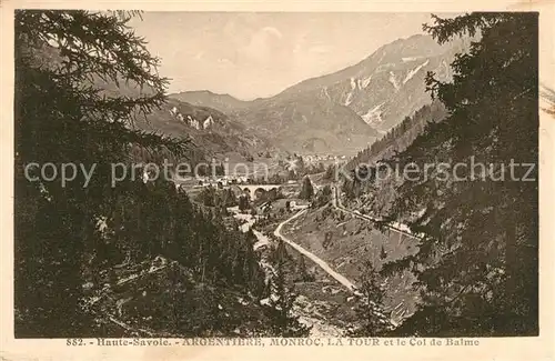 AK / Ansichtskarte Argentiere_Haute Savoie Monroc  Argentiere Haute Savoie