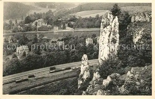 AK / Ansichtskarte Yvoir Le Rocher de Champalle Yvoir